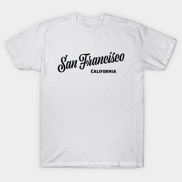 San Francisco California T-Shirt by MrFranklin